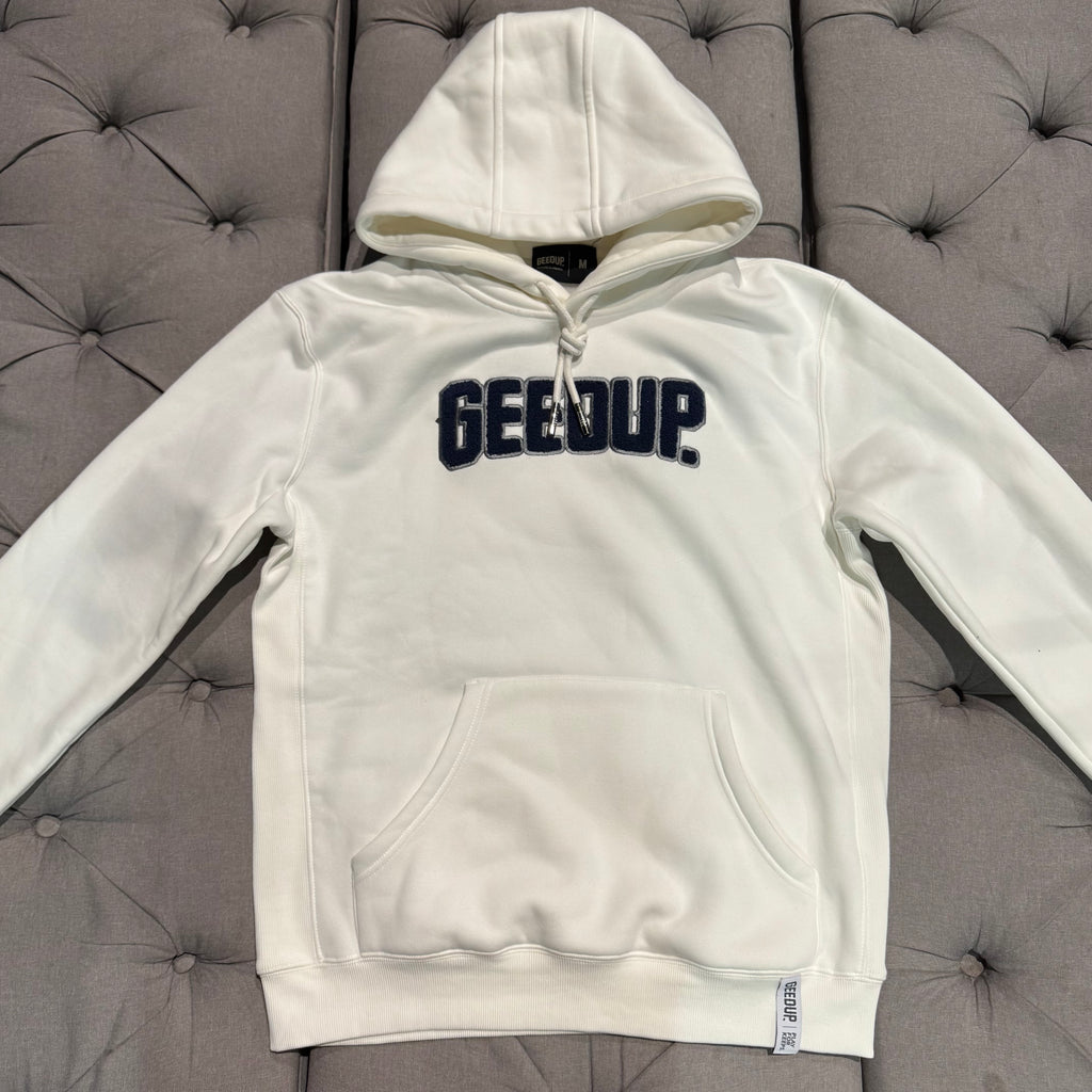 Geedup Play For Keeps Hoodie 'Cream Navy' (Second hand)