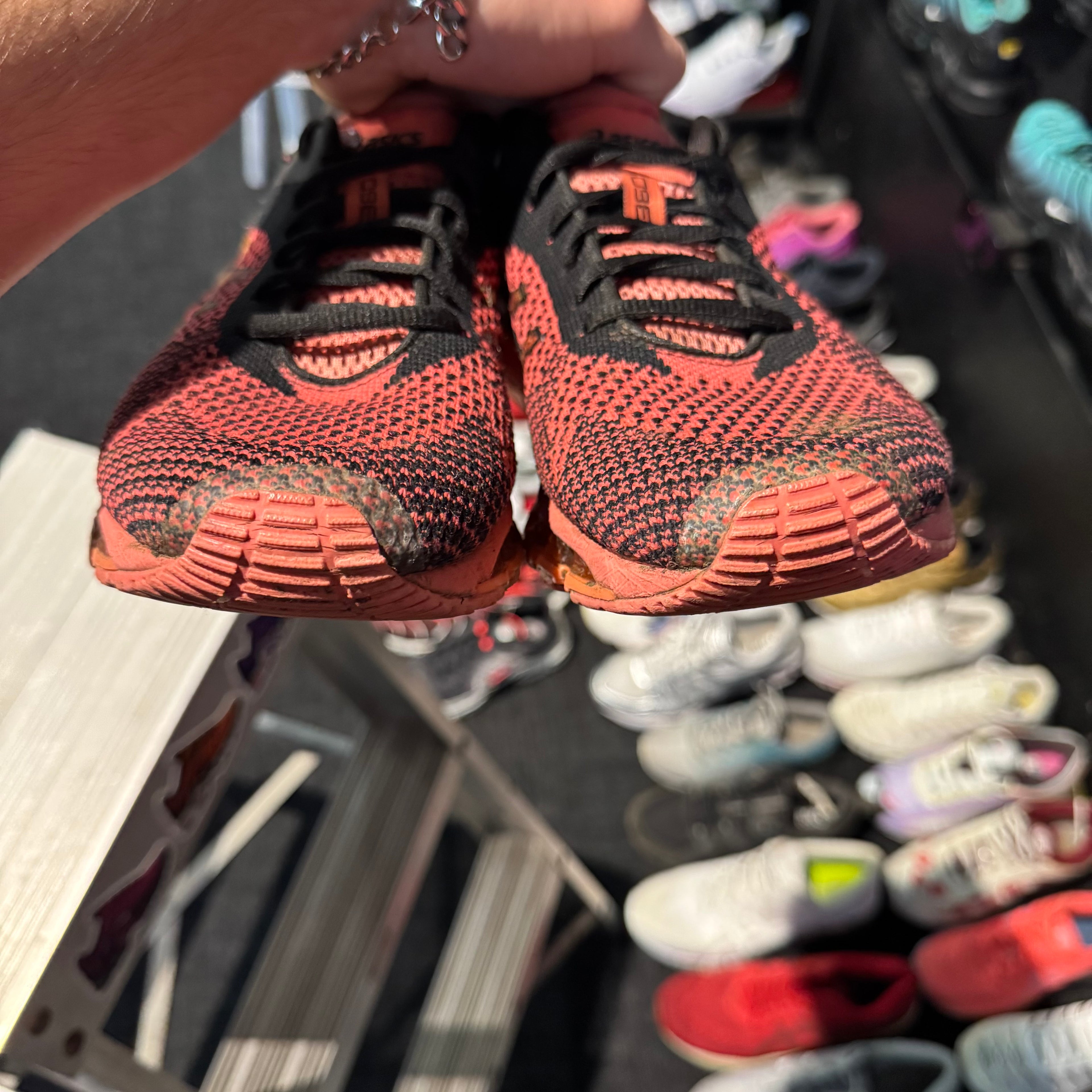 Asics Gel-Quantum 360 Knit 'Peach Black' (Second hand)