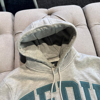 Geedup Team Logo Hoodie 'Grey Teal' (Second hand)