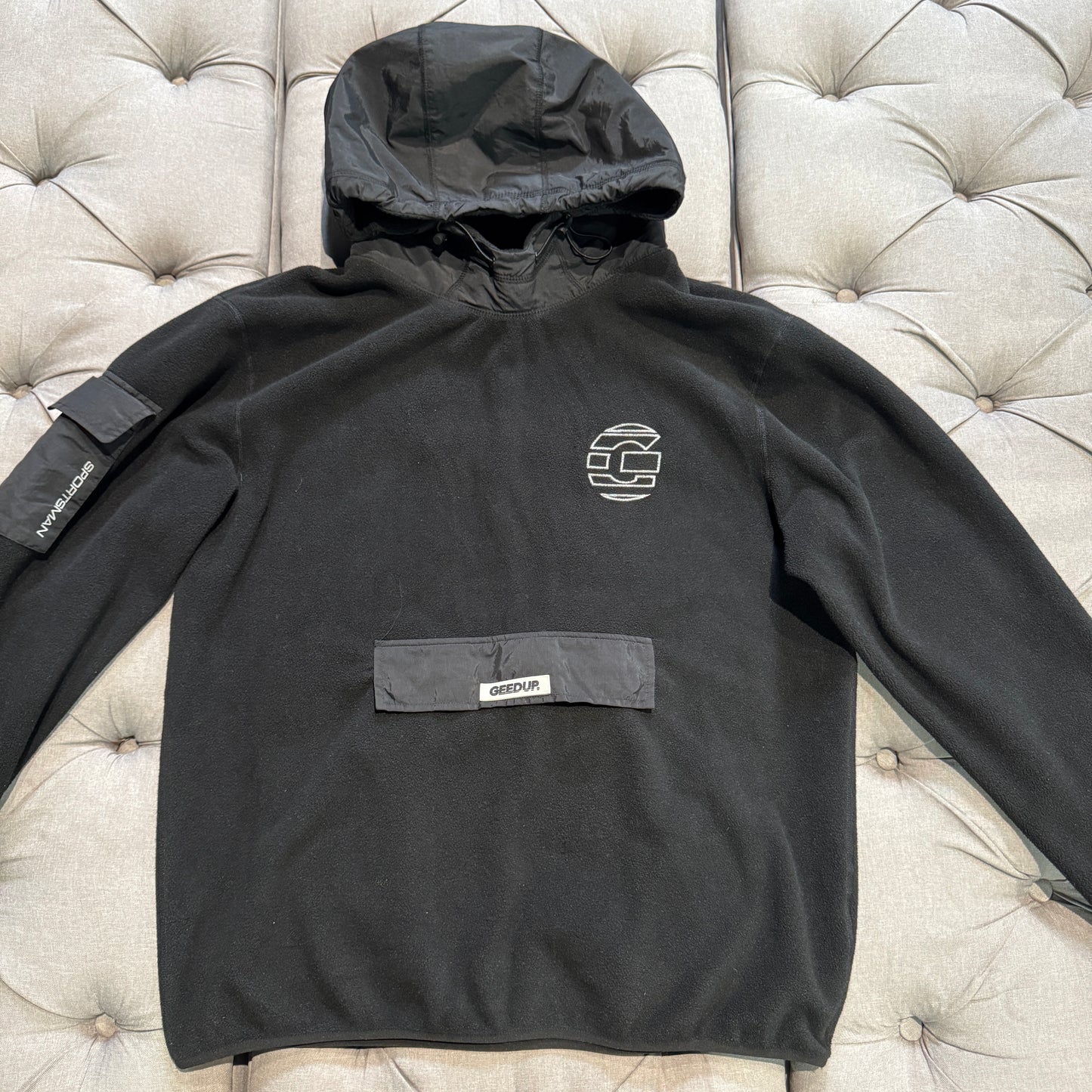 Geedup Sportsman Fleece Hoodie 'Black' (Second hand)