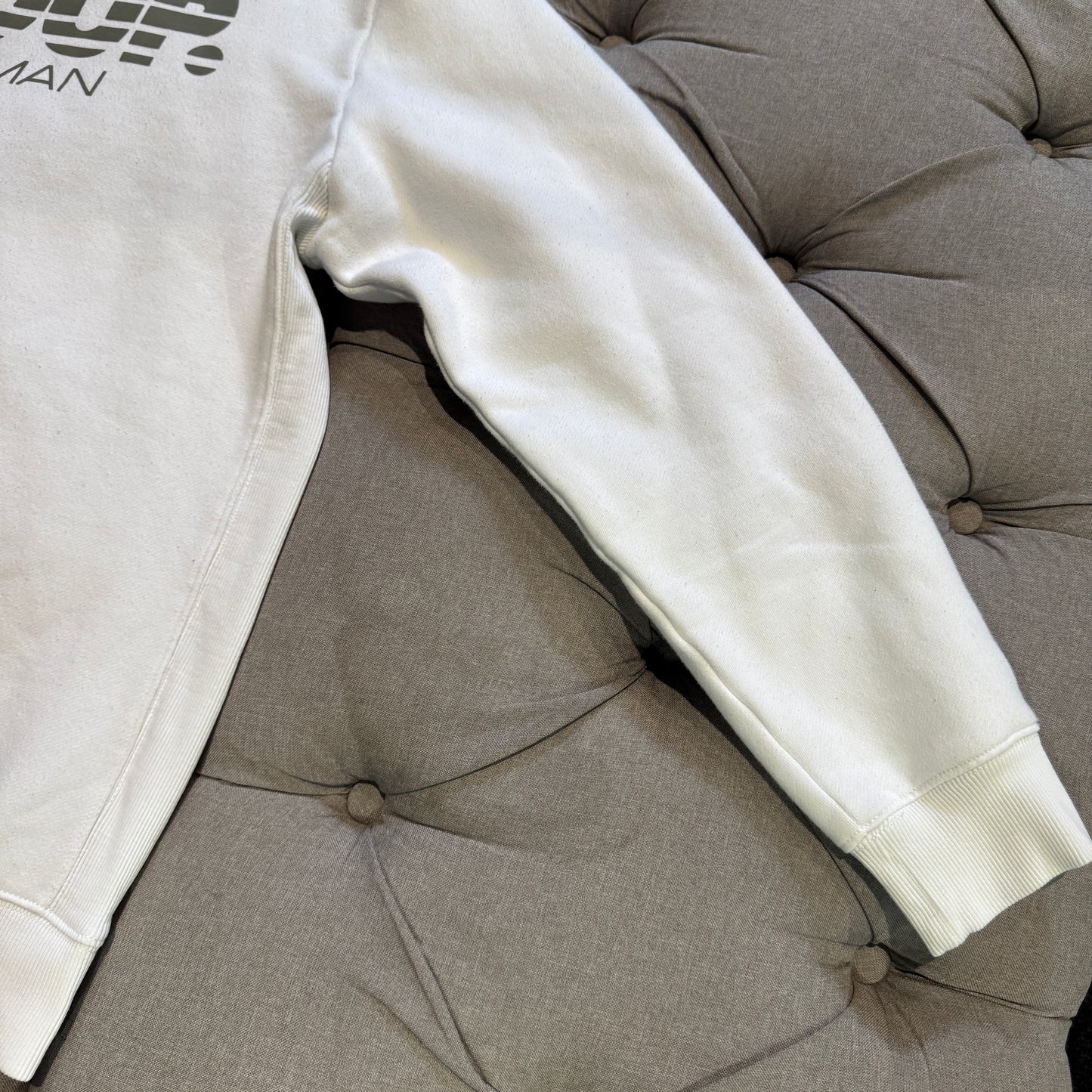 Geedup Sportsman Crewneck 'White Grey' (Second hand)