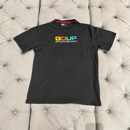 Geedup Sportsman T-Shirt 'Black Rainbow' (Second hand)