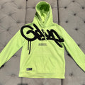 Geedup Handstyle Hoodie 'Pastel Green Black' (Second hand)