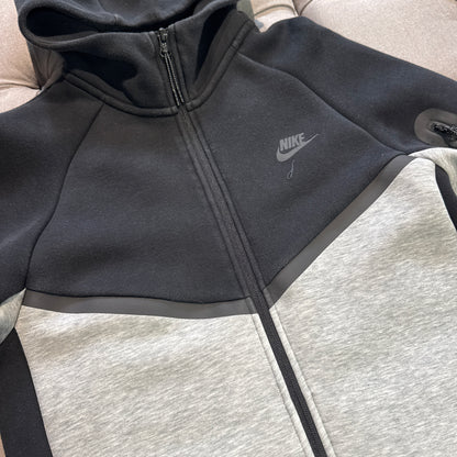 Nike Tech Fleece Jacket 'Black Grey' (Second hand)