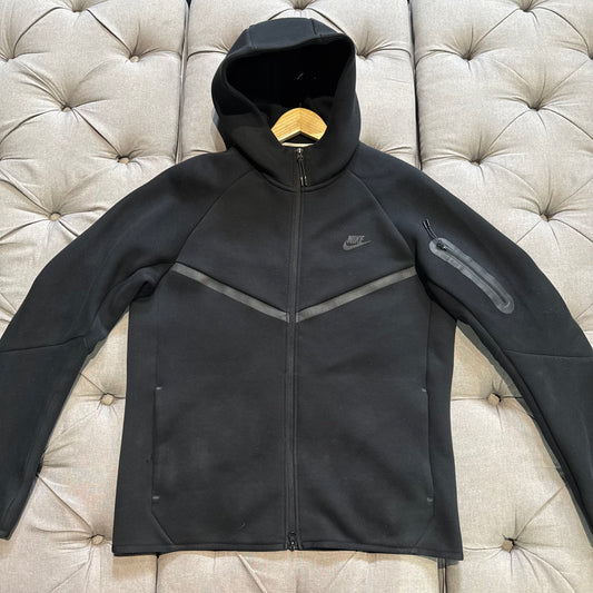Nike Tech Fleece Jacket 'Black' (Second hand)