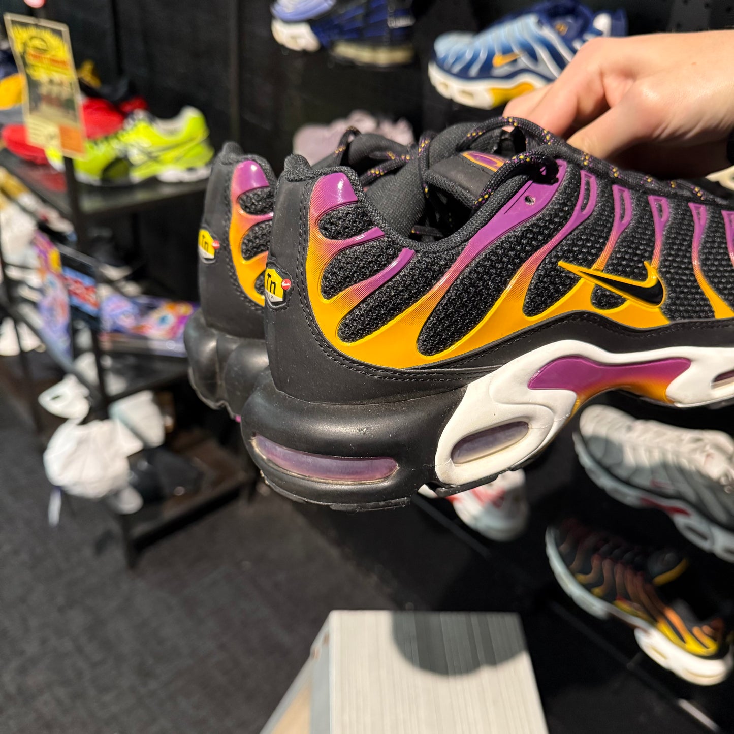 Nike Air Max Plus 'TN' Viotech Black Gold Purple (Second hand)