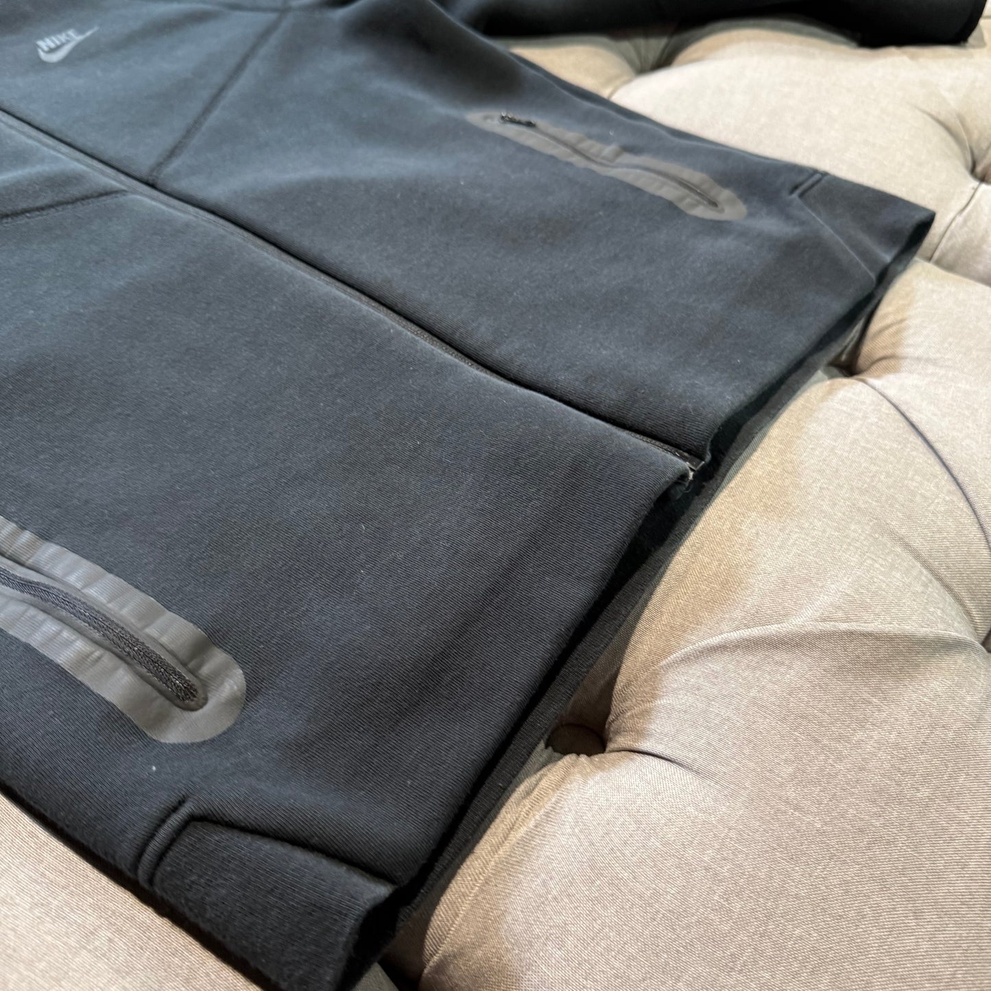 Youth Nike Tech Fleece Jacket 'Black' (Second hand)