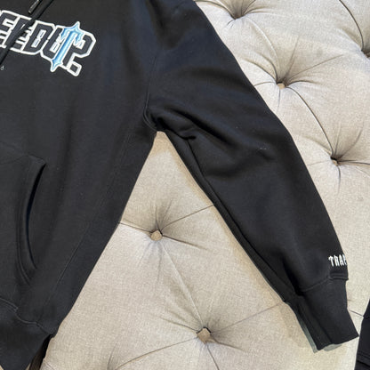 Geedup x Trapstar PFK x Irongate Hoodie 'Black Blue' (Second hand)