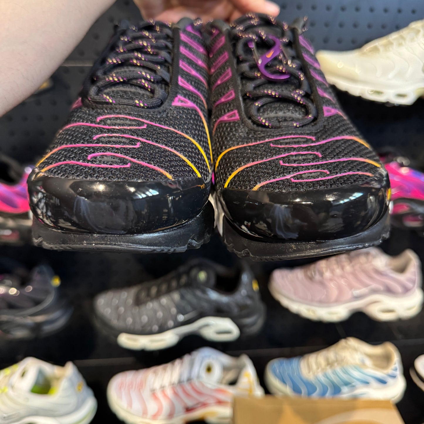 Nike Air Max Plus TN 'Black University Gold Viotech Purple' (Brand New)