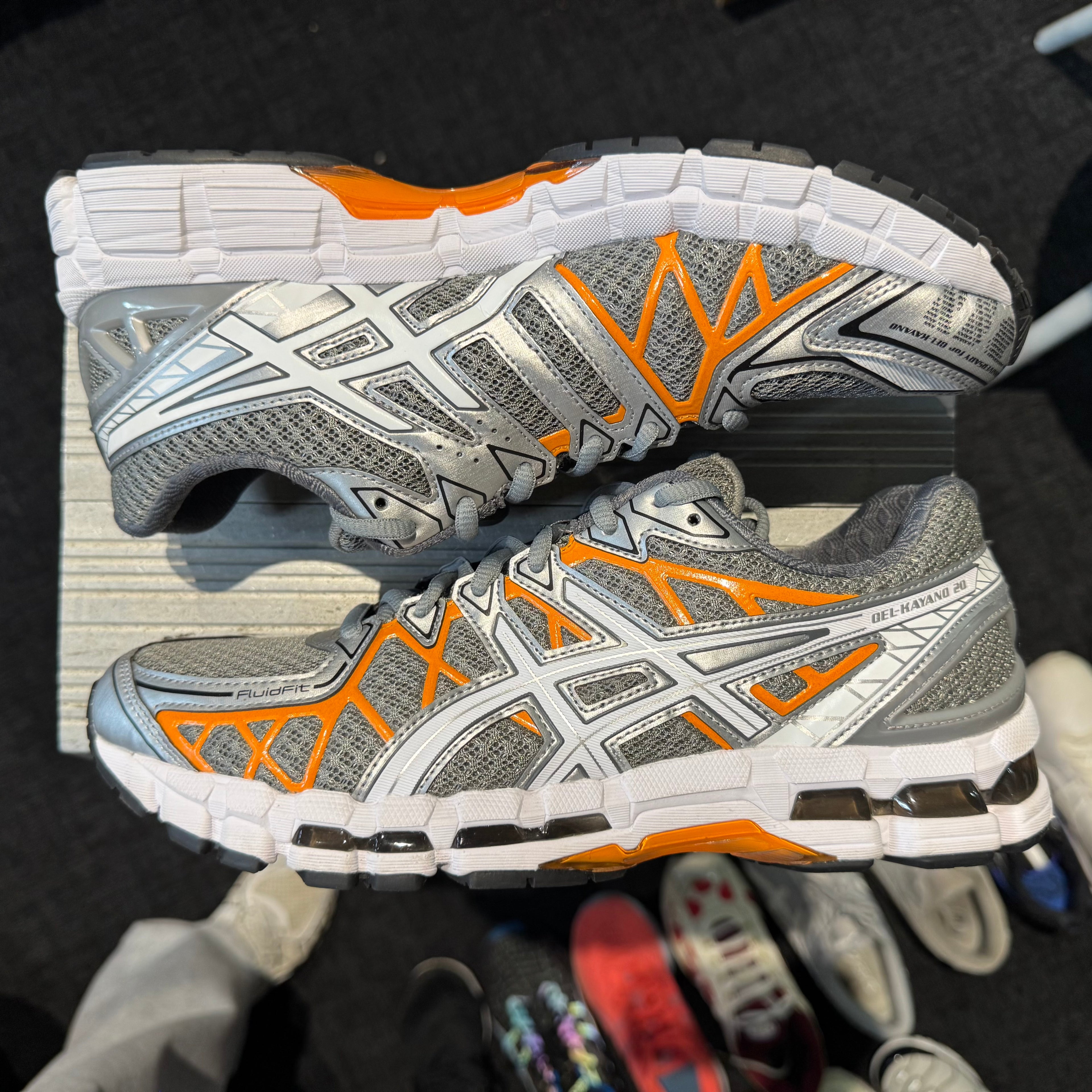 Asics Gel Kayano 20 'Clay Grey White' (Second hand)
