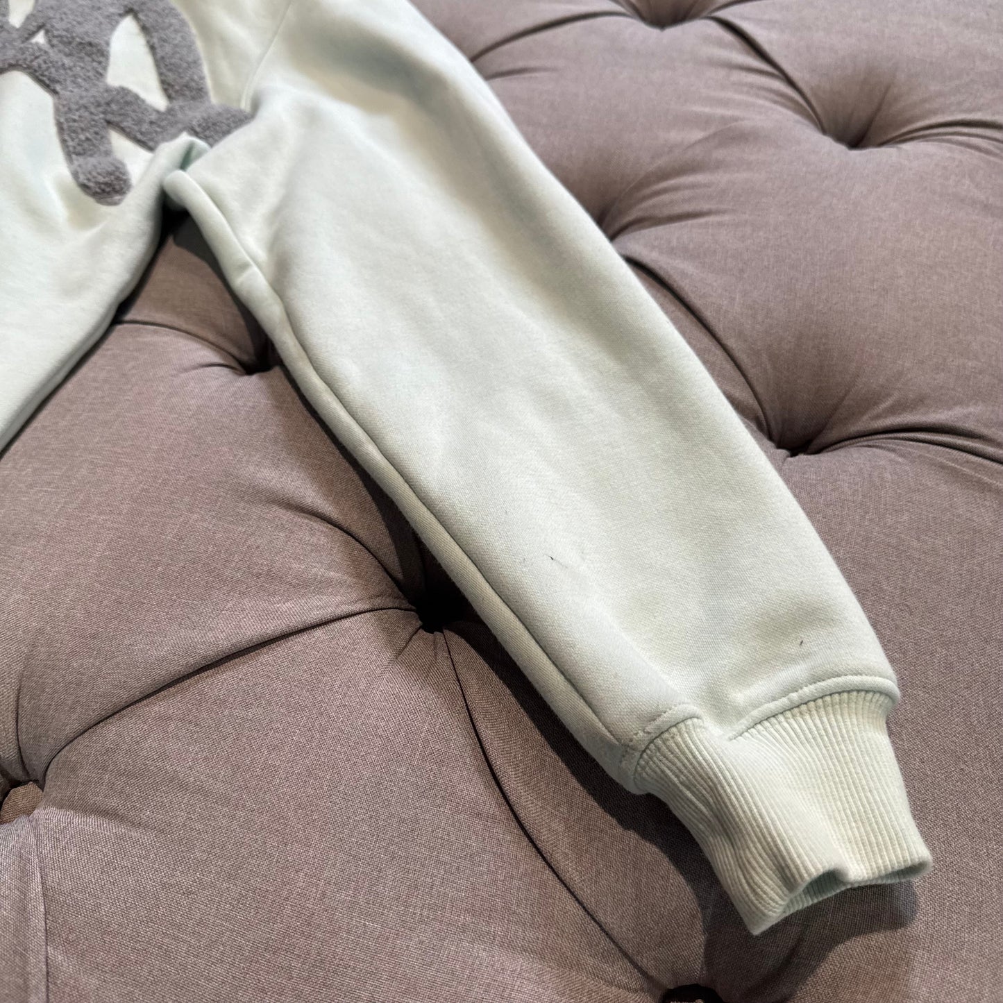 Geedup Handstyle Hoodie 'Teal Grey' (Second hand)