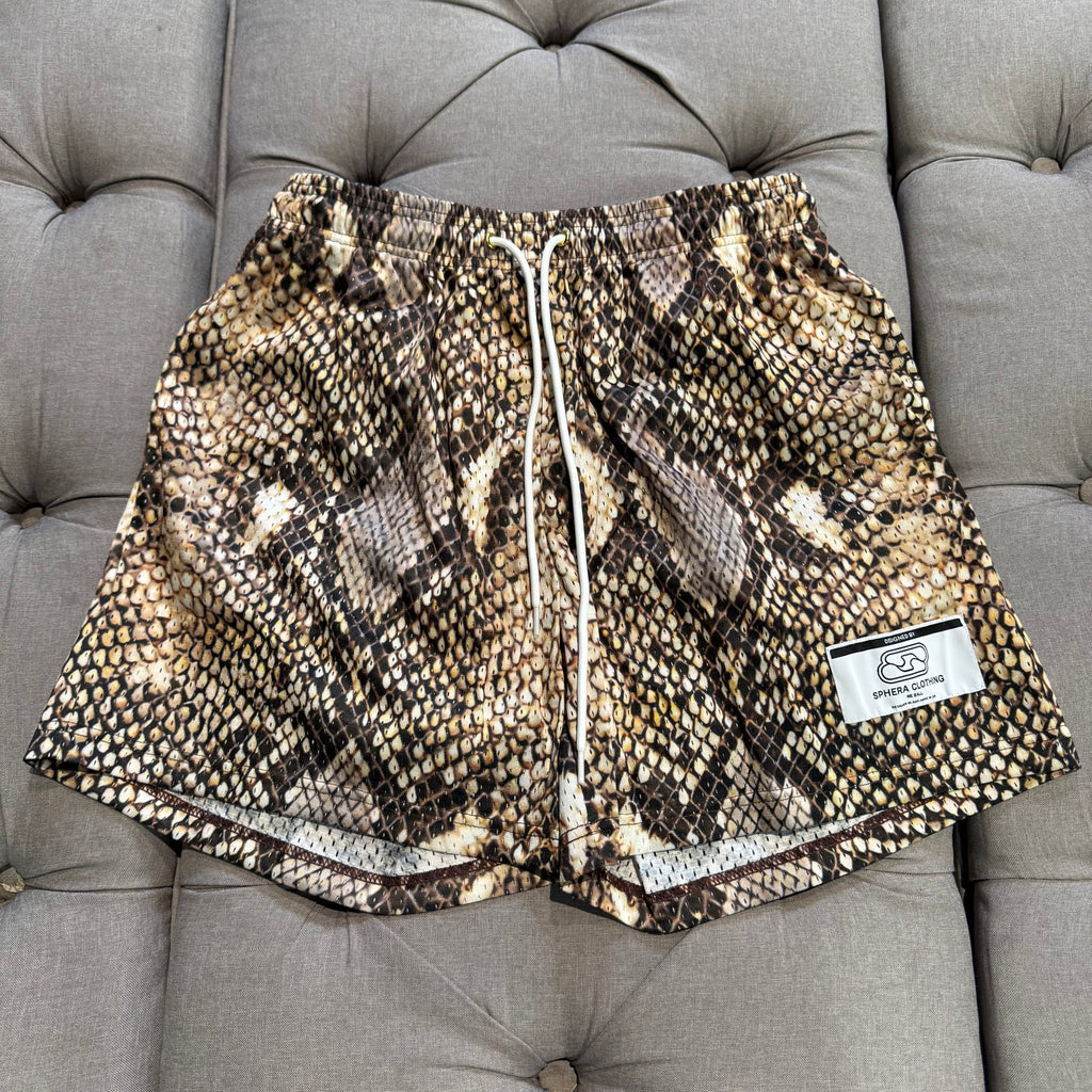 Sphera Mesh Shorts 'Snakeskin' (Brand New)
