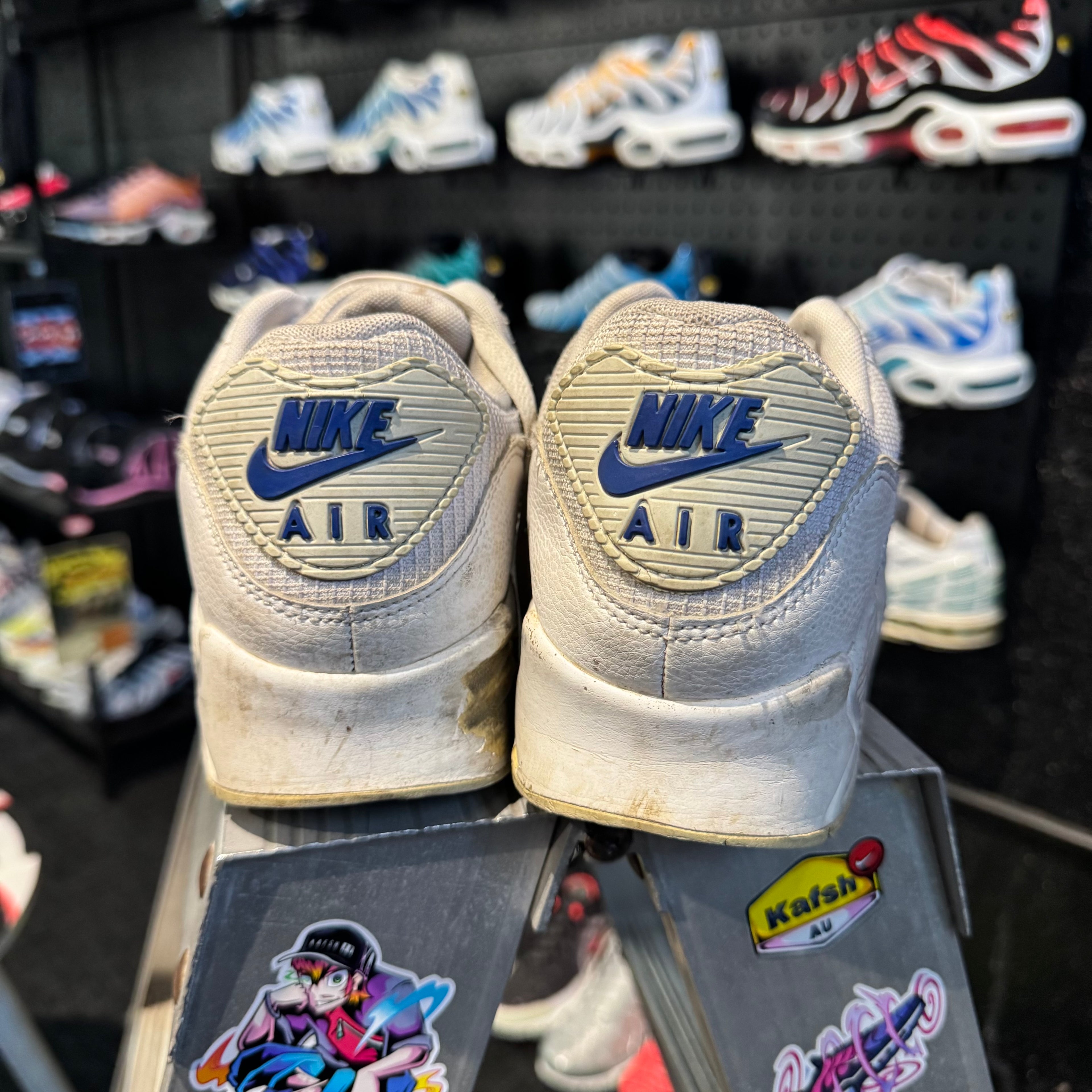 Nike Air Max 90 'White Blue' (Second hand)