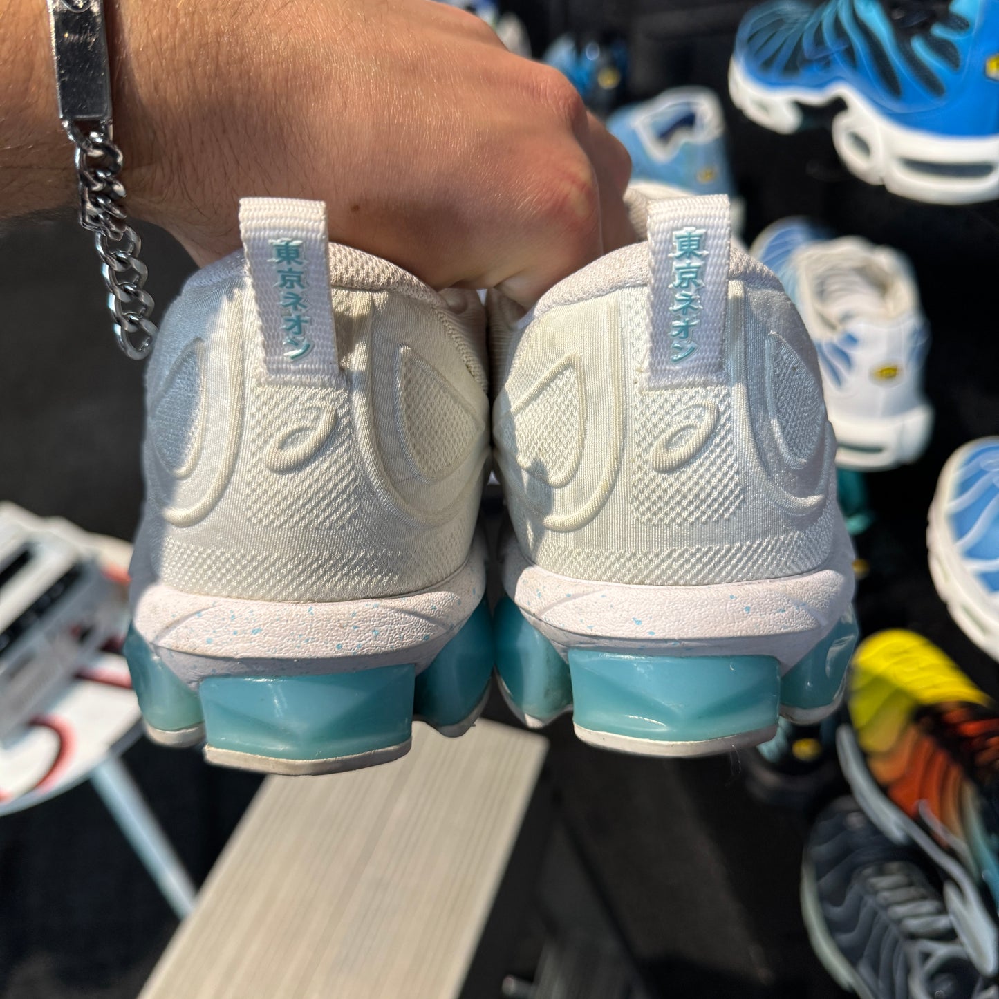 Asics Gel-Quantum 360 7 Tokyo Neon 'Electric Blue White' (Second hand)