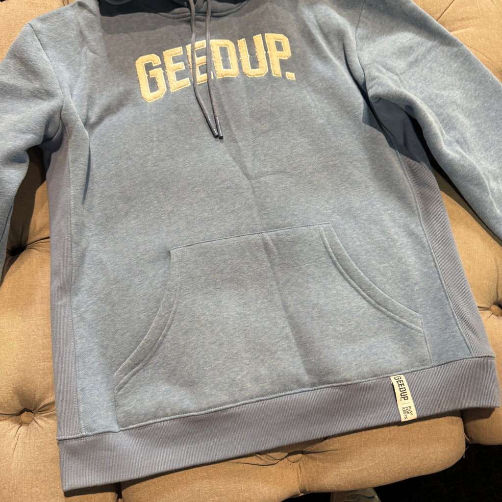Geedup Play For Keeps Hoodie 'Ice Blue' (Second hand)