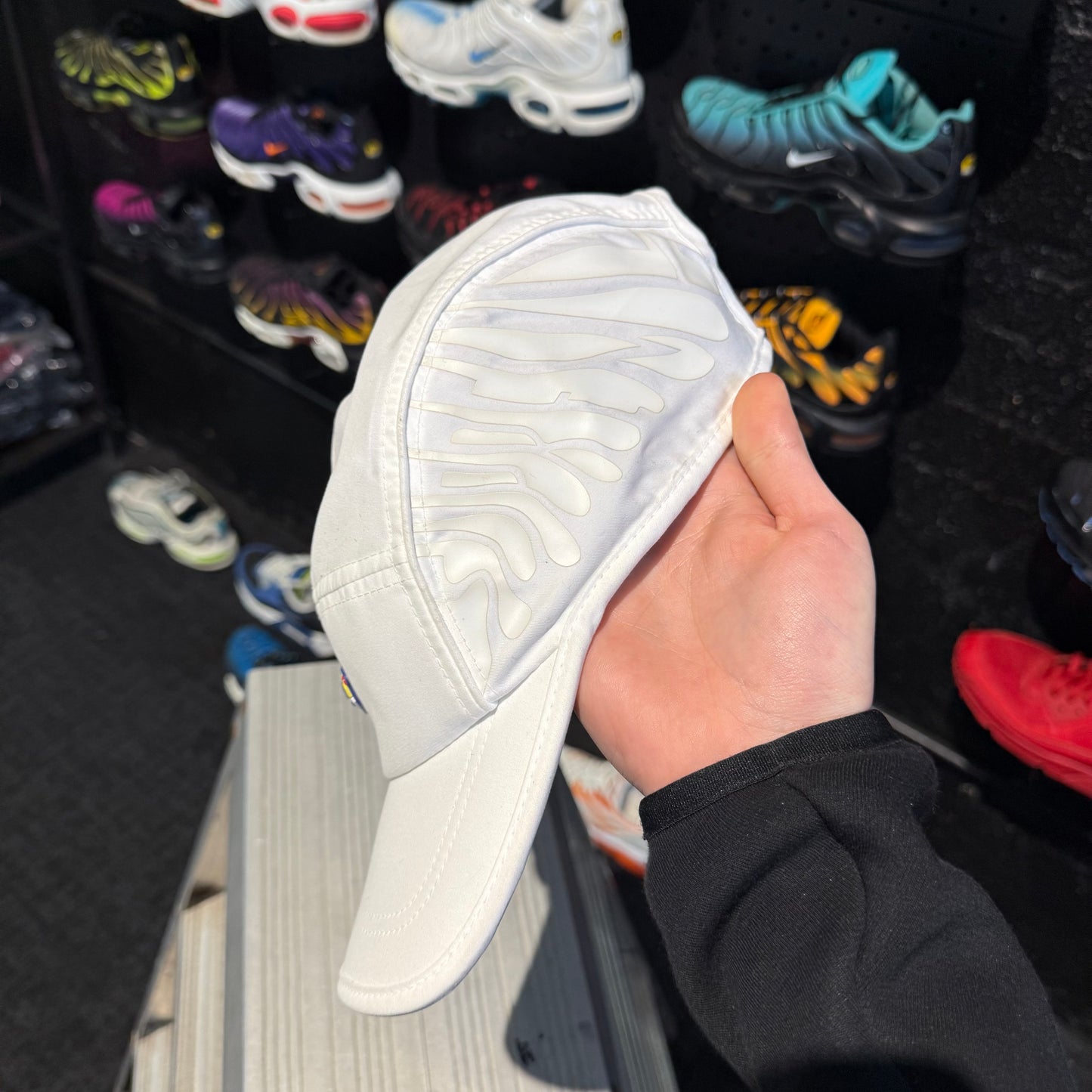 Supreme X Nike Air Max Plus 'TN' Cap White (Second Hand)