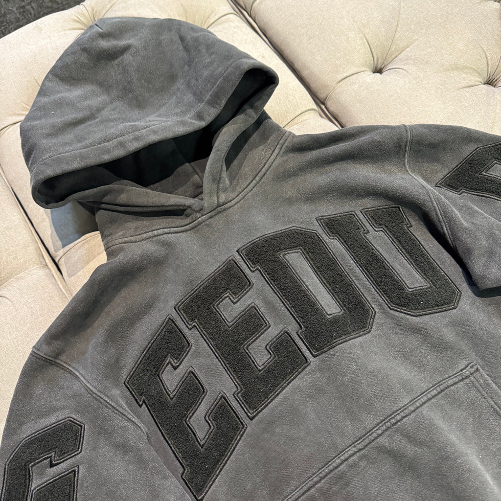 Geedup Team Logo Hoodie 'Washed Black' (Second hand)