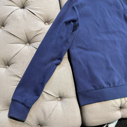 Asics Fleece Jacket Hoodie 'Navy' (Second hand)