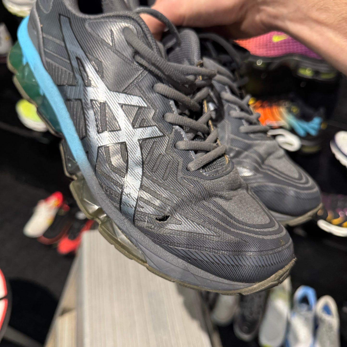 Asics Gel-Quantum 360 7 'Carrier Grey Black Blue' (Second hand)