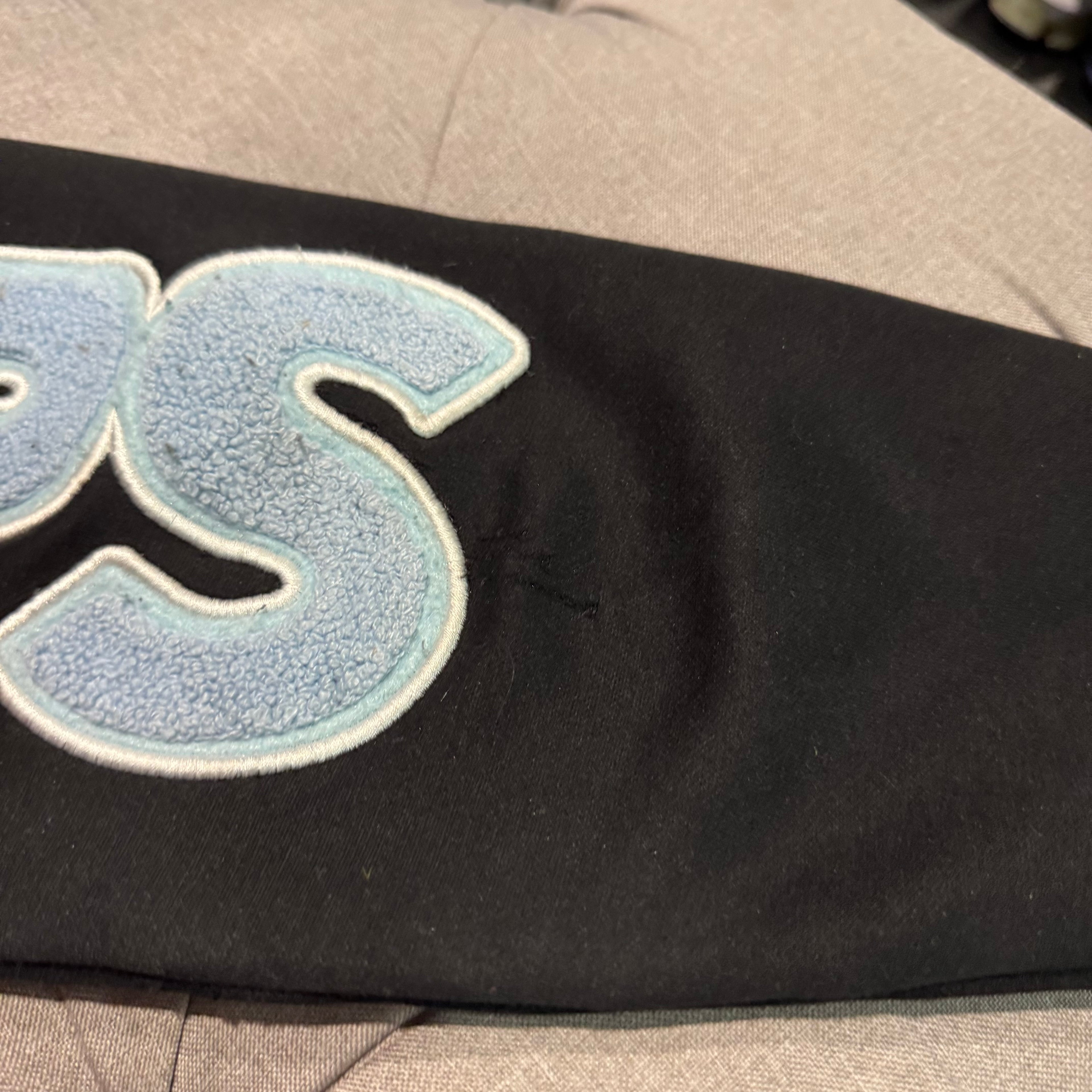 Geedup Play For Keeps Hoodie 'Black Baby Blue' (Second hand)