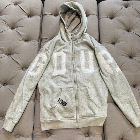 Geedup Zipup Team Logo Hoodie 'Grey' (Second hand)