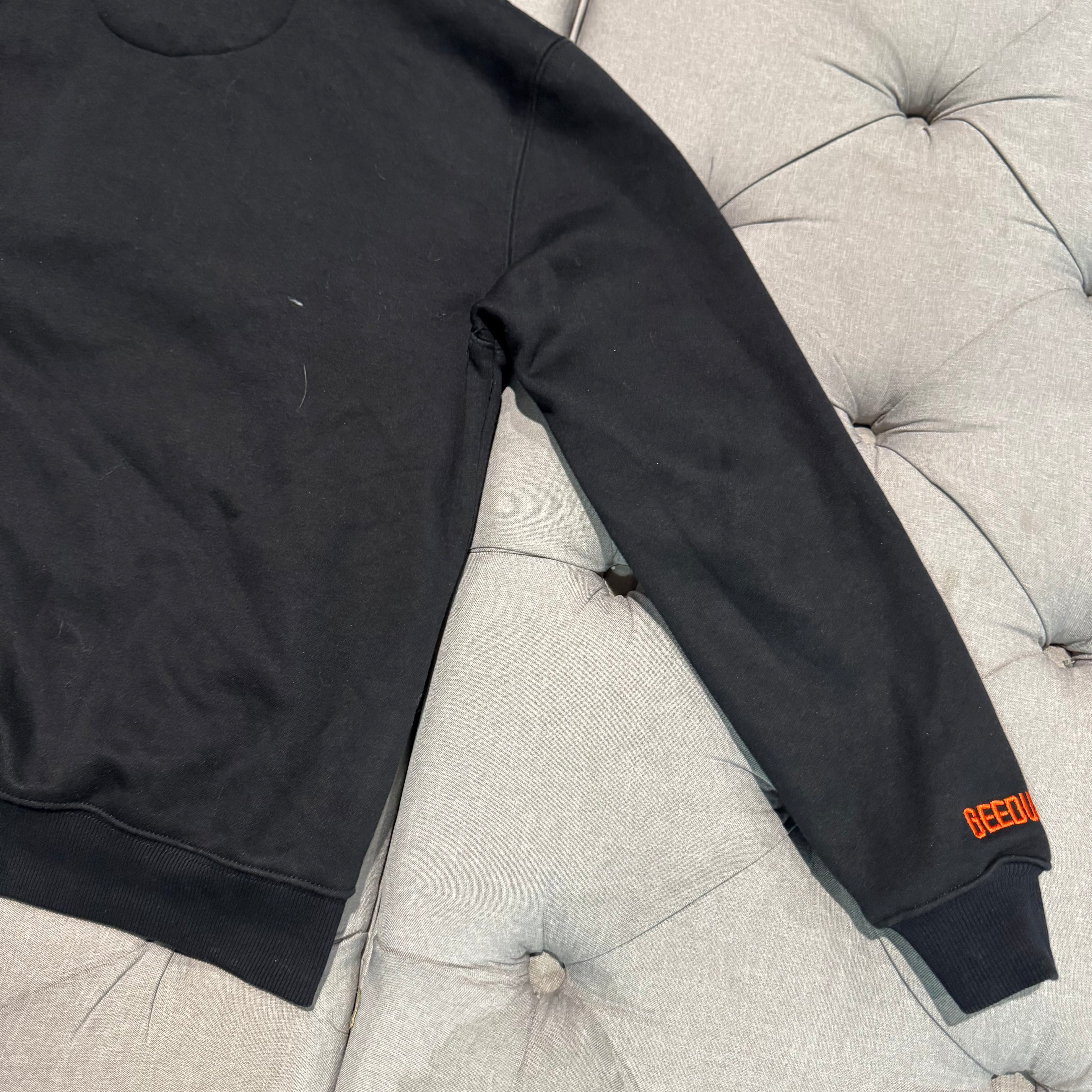 Geedup Handstyle Hoodie 'Black Burnt Orange' (Second hand)