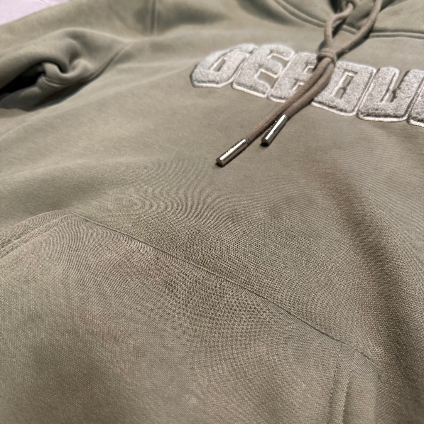 Geedup Play For Keeps Hoodie 'Olive' (Second hand)