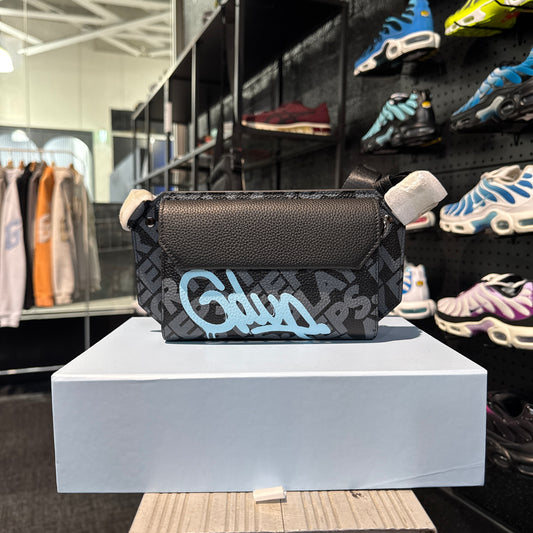 Geedup Blue Handstyle Leather Saddle Bag (Brand New)