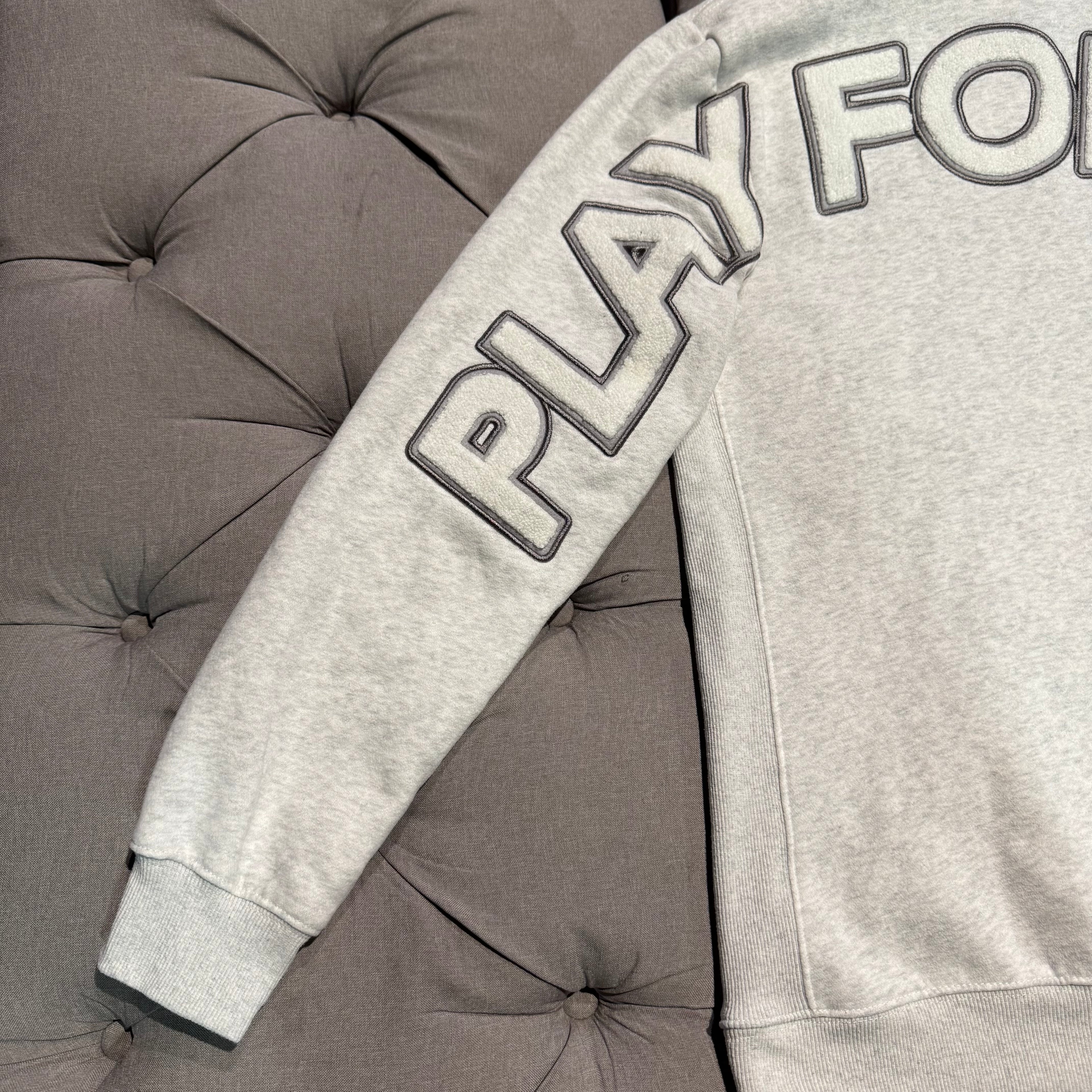 Geedup Play For Keeps Hoodie 'White Marle White' (Second hand)