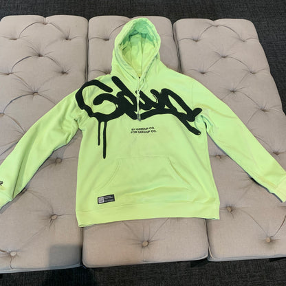 Geedup Handstyle Hoodie 'Volt Black' (Second hand)