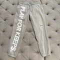 Geedup PFK Track Pants 'Grey White' (Second hand)