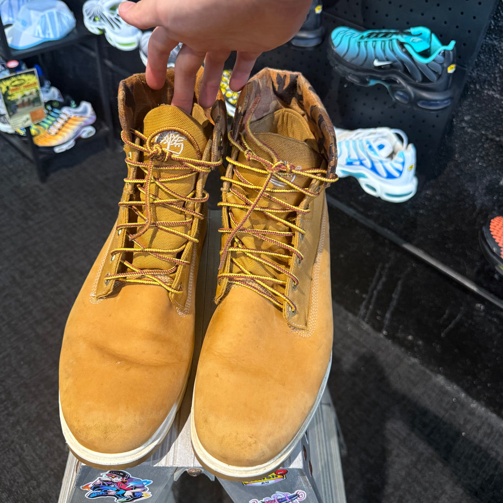 Timberland Roll Top Boots ‘Wheat Camo’ (Second hand)