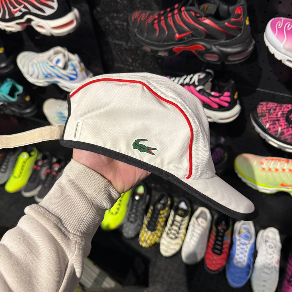 Lacoste Sport Mesh Cap 'White Red' (Second Hand)