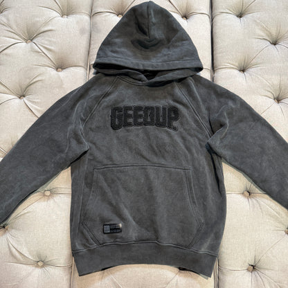 Geedup Play For Keeps Hoodie 'Washed Black' (Second hand)