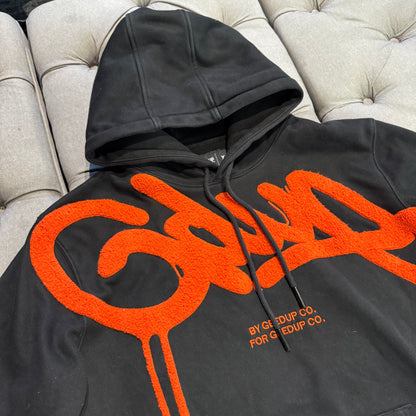 Geedup Handstyle Hoodie 'Burnt Orange' (Second hand)