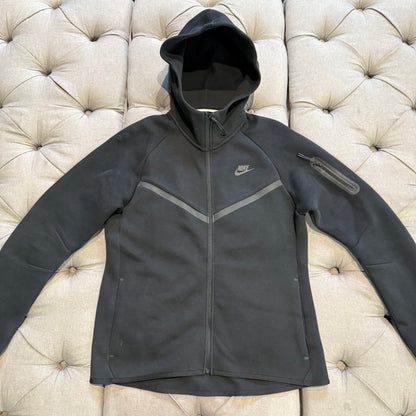 Nike Tech Fleece Jacket 'Black' (Second hand)