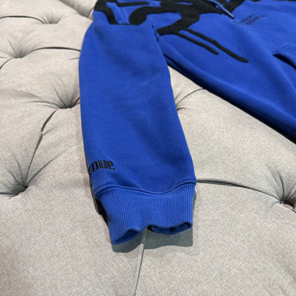 Geedup Handstyle Hoodie 'Blue Black' (Second hand)