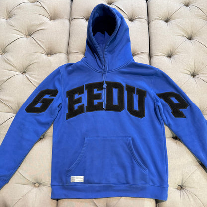 Geedup Team Logo Hoodie 'Royal Blue Black' (Second hand)