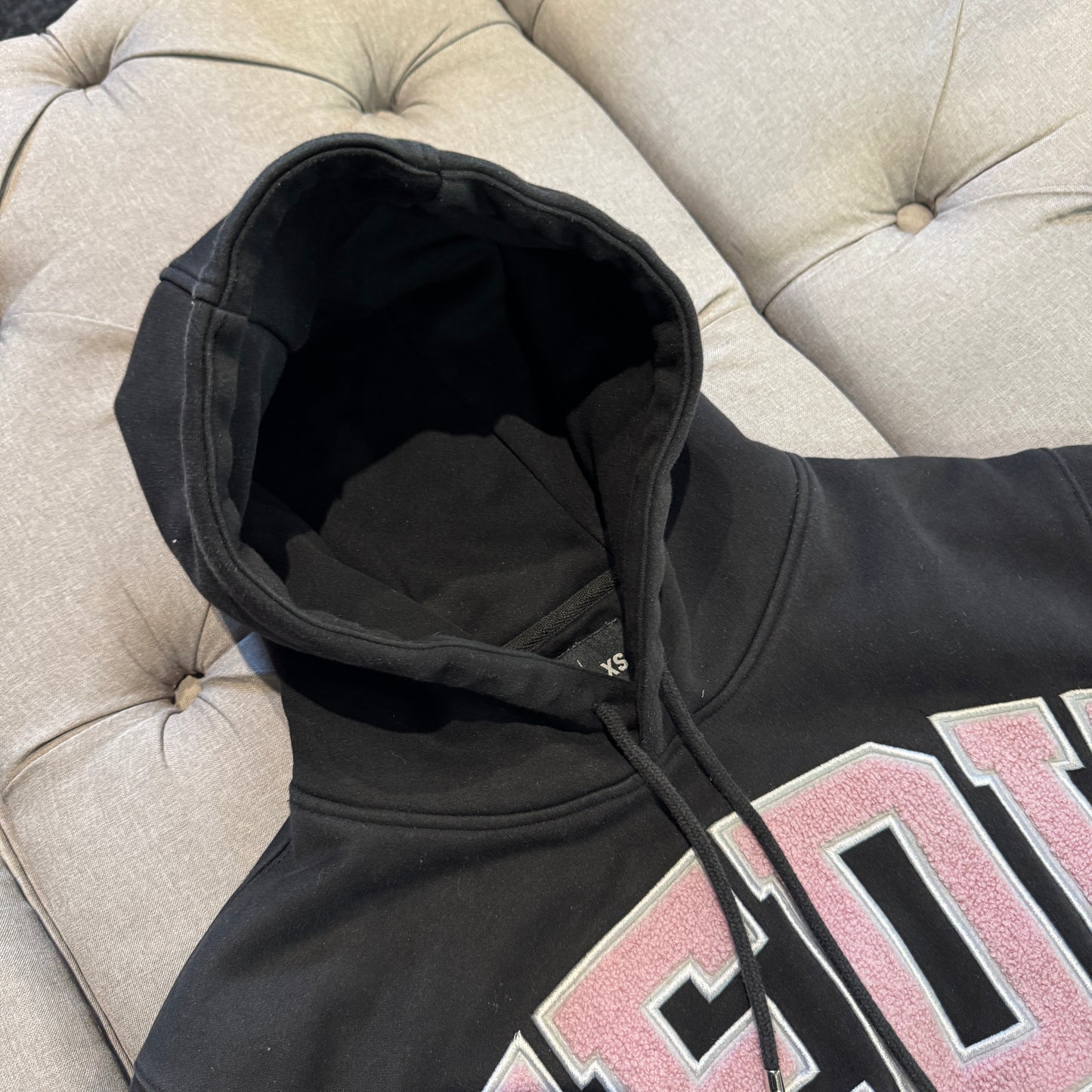 Geedup Team Logo Hoodie 'Black Pink' (Second hand)