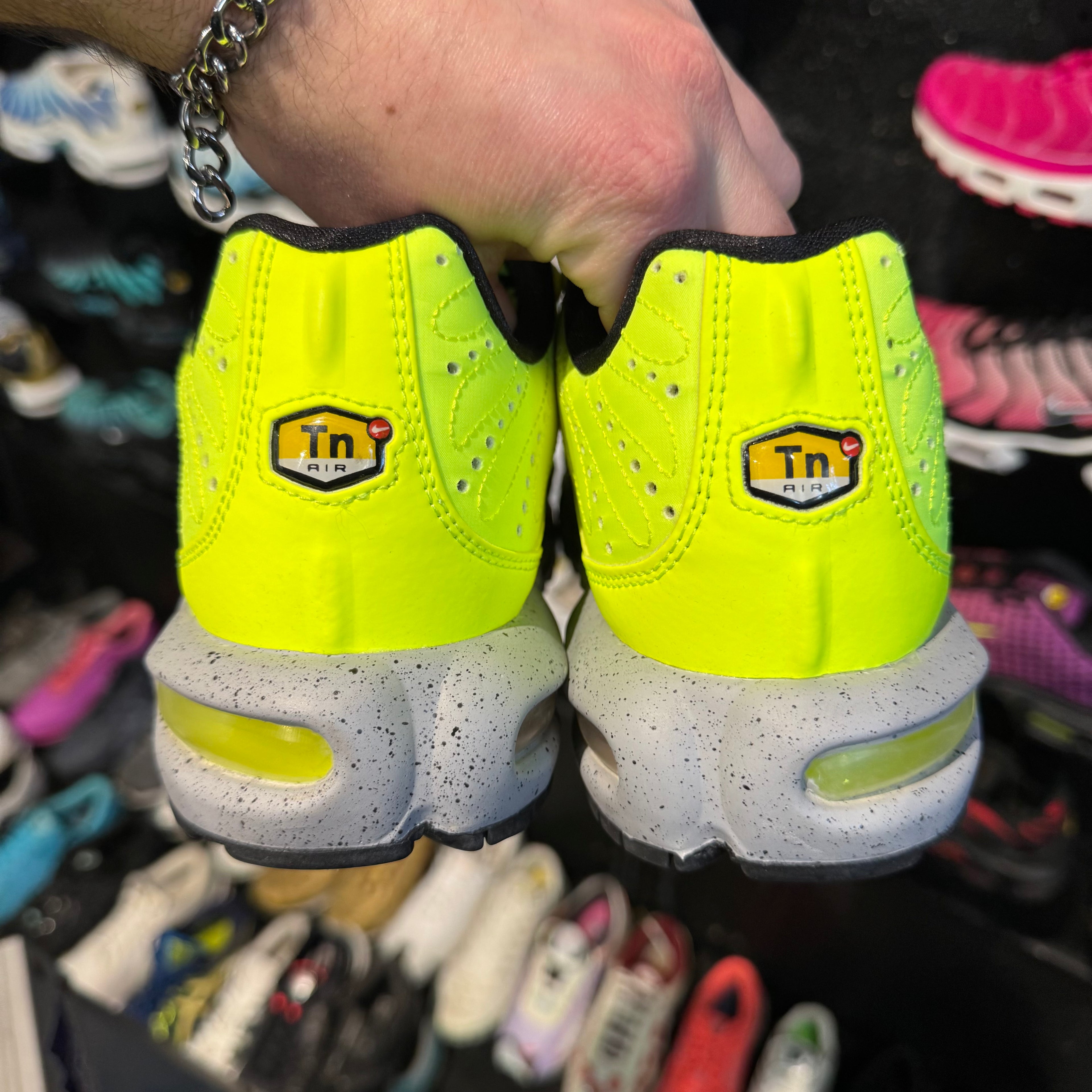 Nike Air Max Plus TN PRM 'Volt Silver Wolf Grey' (Brand New)