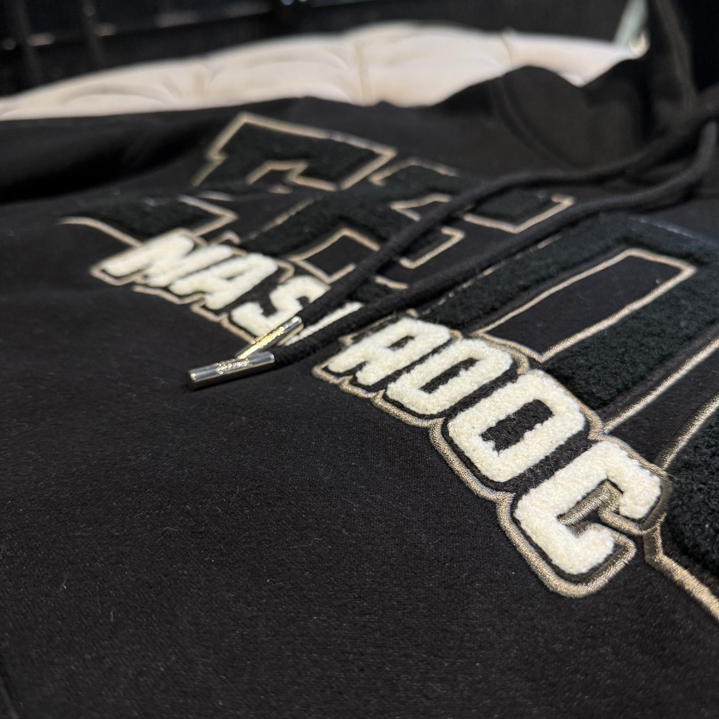Geedup Co X Masi Rooc Team Logo Hoodie 'Black White' (Second hand)