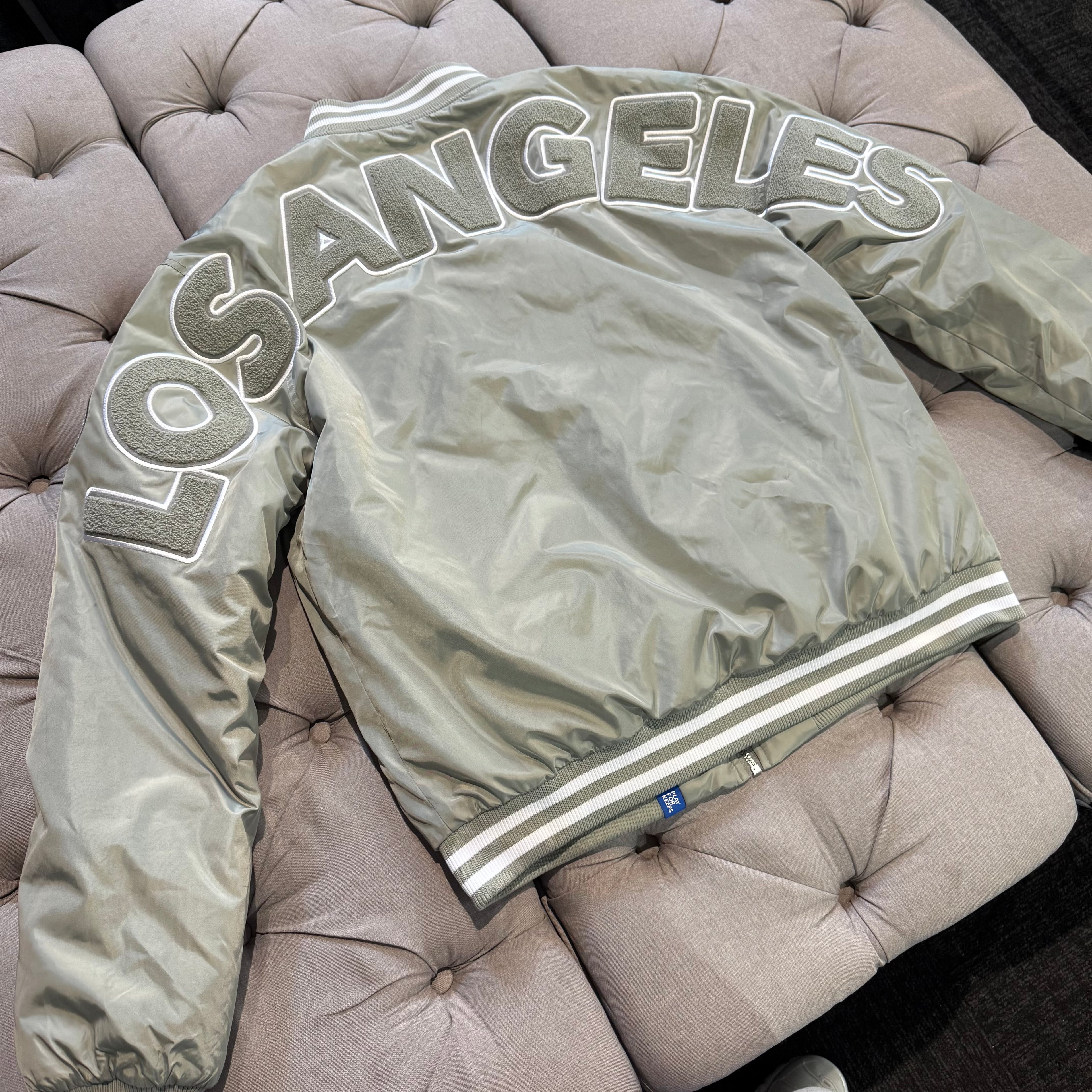 Geedup Los Angeles Bomber Jacket 'Khaki' (Second hand)