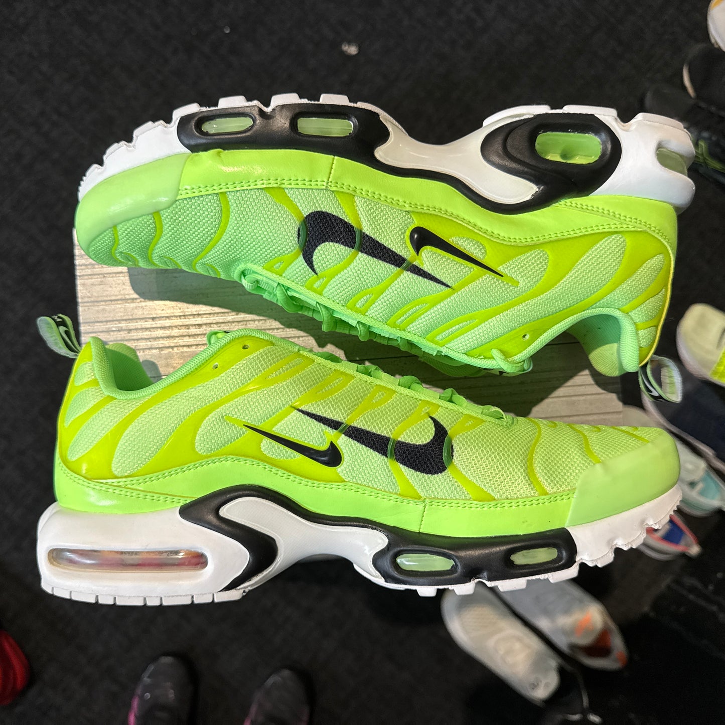 Nike Air Max Plus 'TN' Premium Overbranding Lime Blast (Brand New)