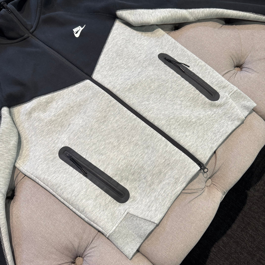Nike Tech Fleece Jacket 'Black Grey' (Second hand)