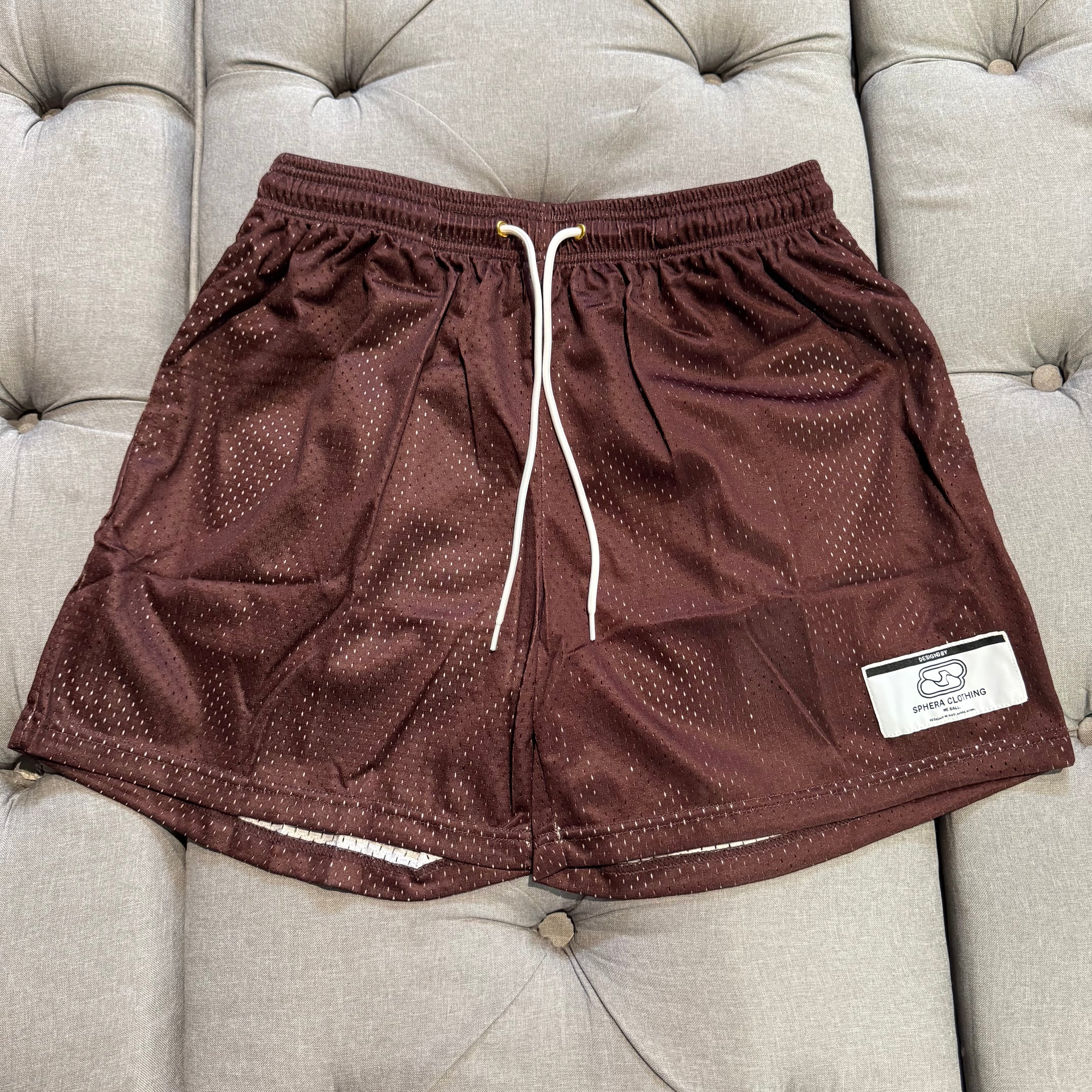 Sphera Mesh Shorts 'Mud' (Brand New)