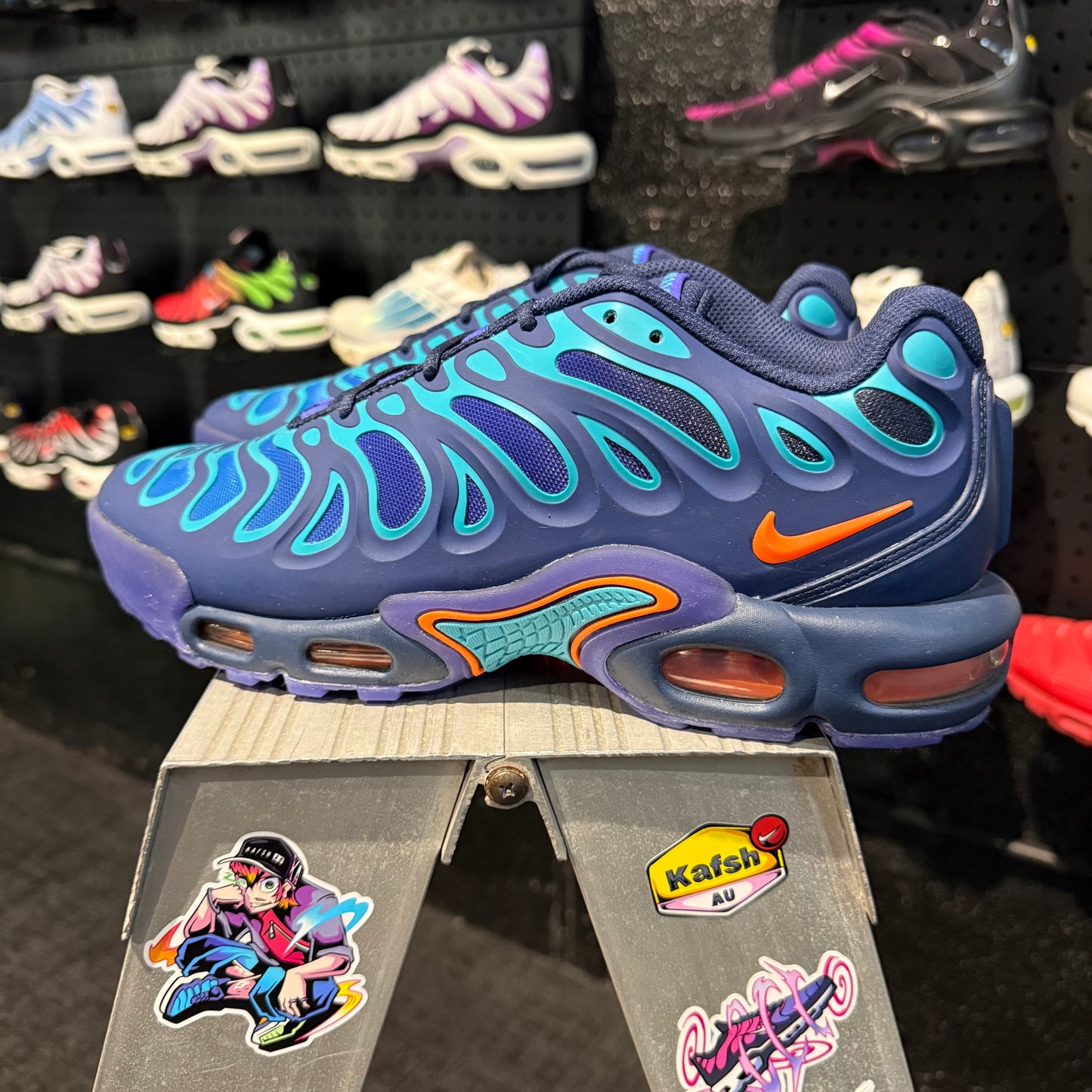 Nike Air Max Plus TN Drift 'Midnight Navy Orange' (Brand New)