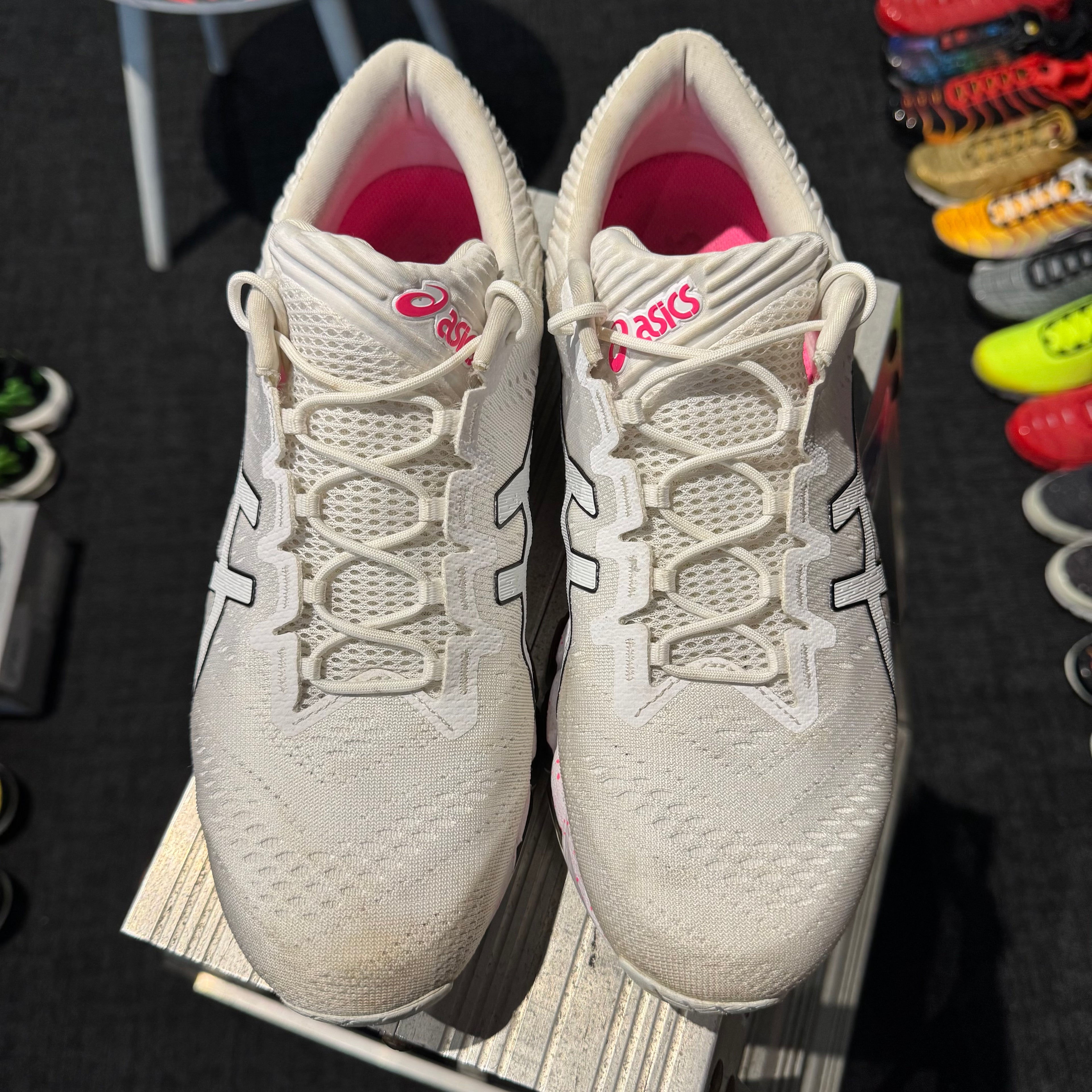 Asics Gel Quantum 360 5 Jacquard Tokyo Neon 'White Pink' (Second hand)
