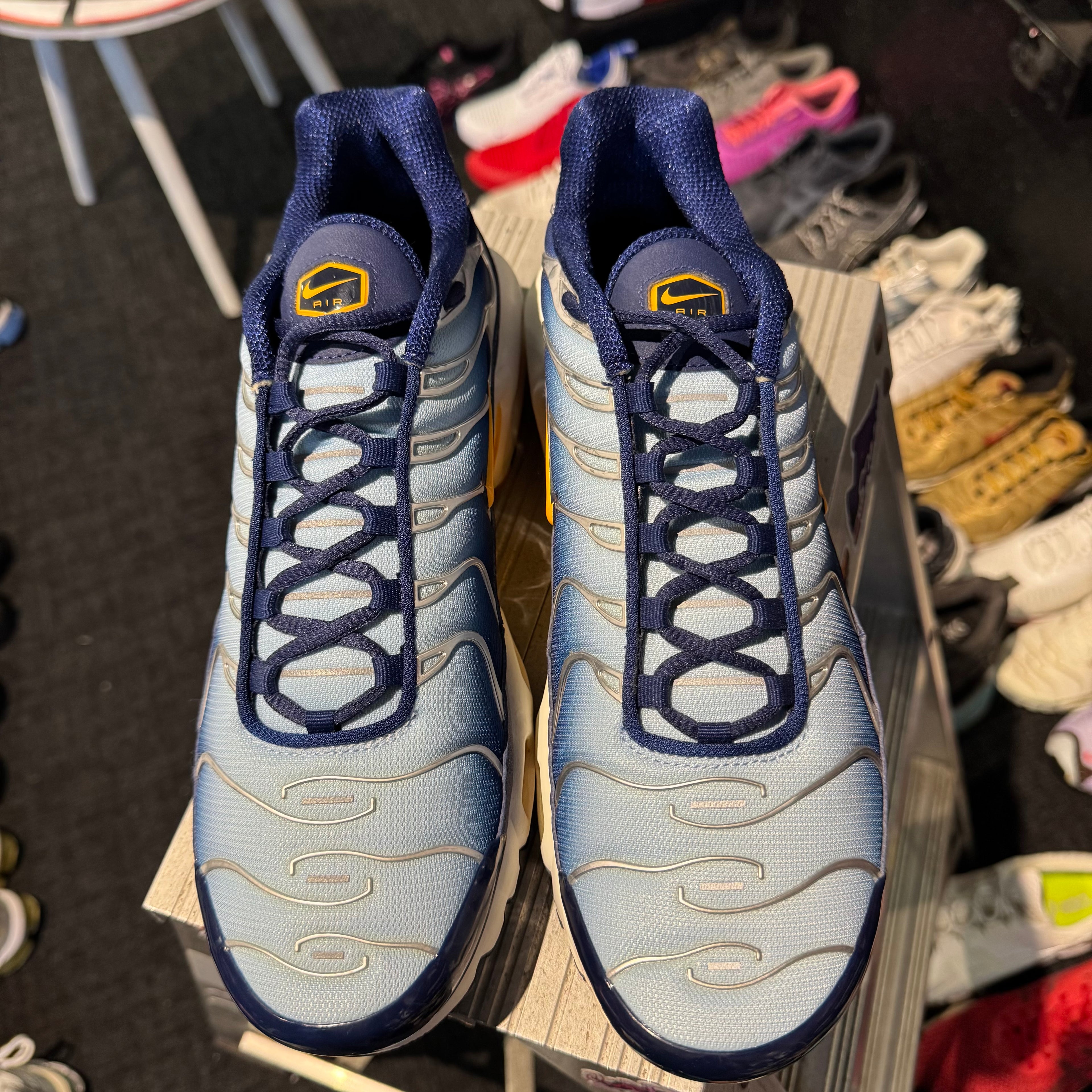 Nike Air Max Plus TN 'Blue Void Laser Orange' (Brand New)