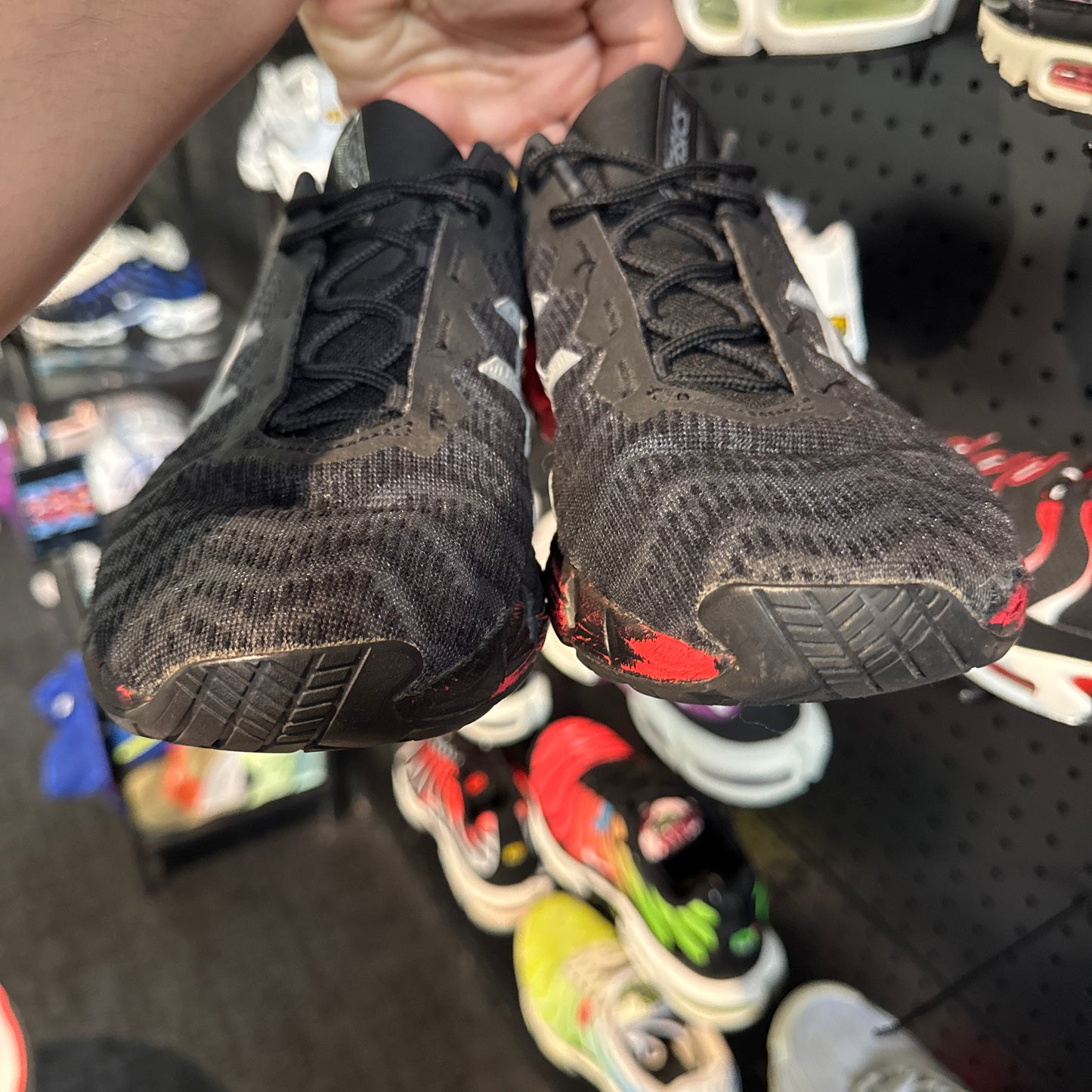 Asics Gel-Quantum 360 5 'Black Sheet Rock Red' (Second hand)