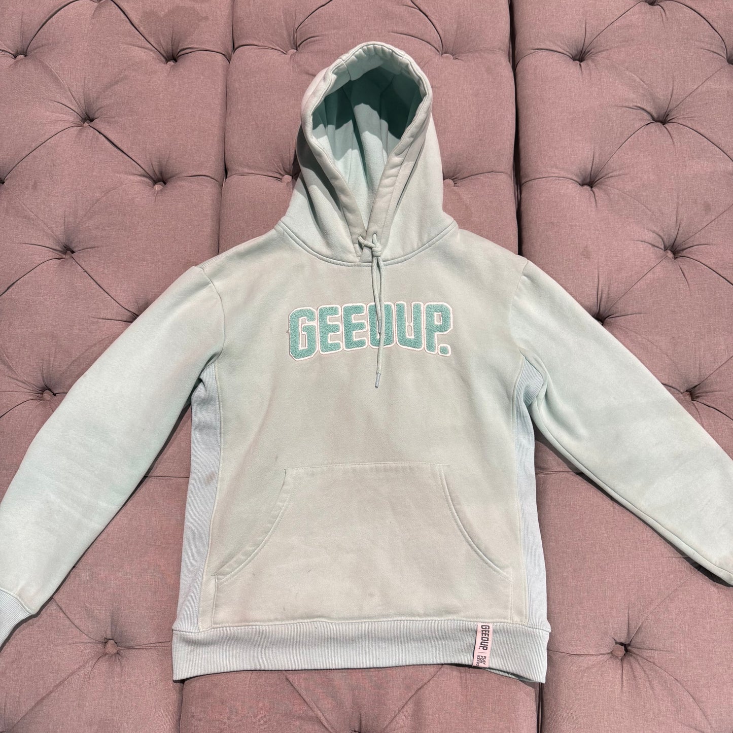Geedup Play For Keeps Hoodie 'Teal' (Second hand)